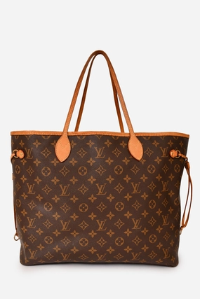 Louis Vuitton 2014 Monogram Neverfull GM Tote with 'S.H' Initials