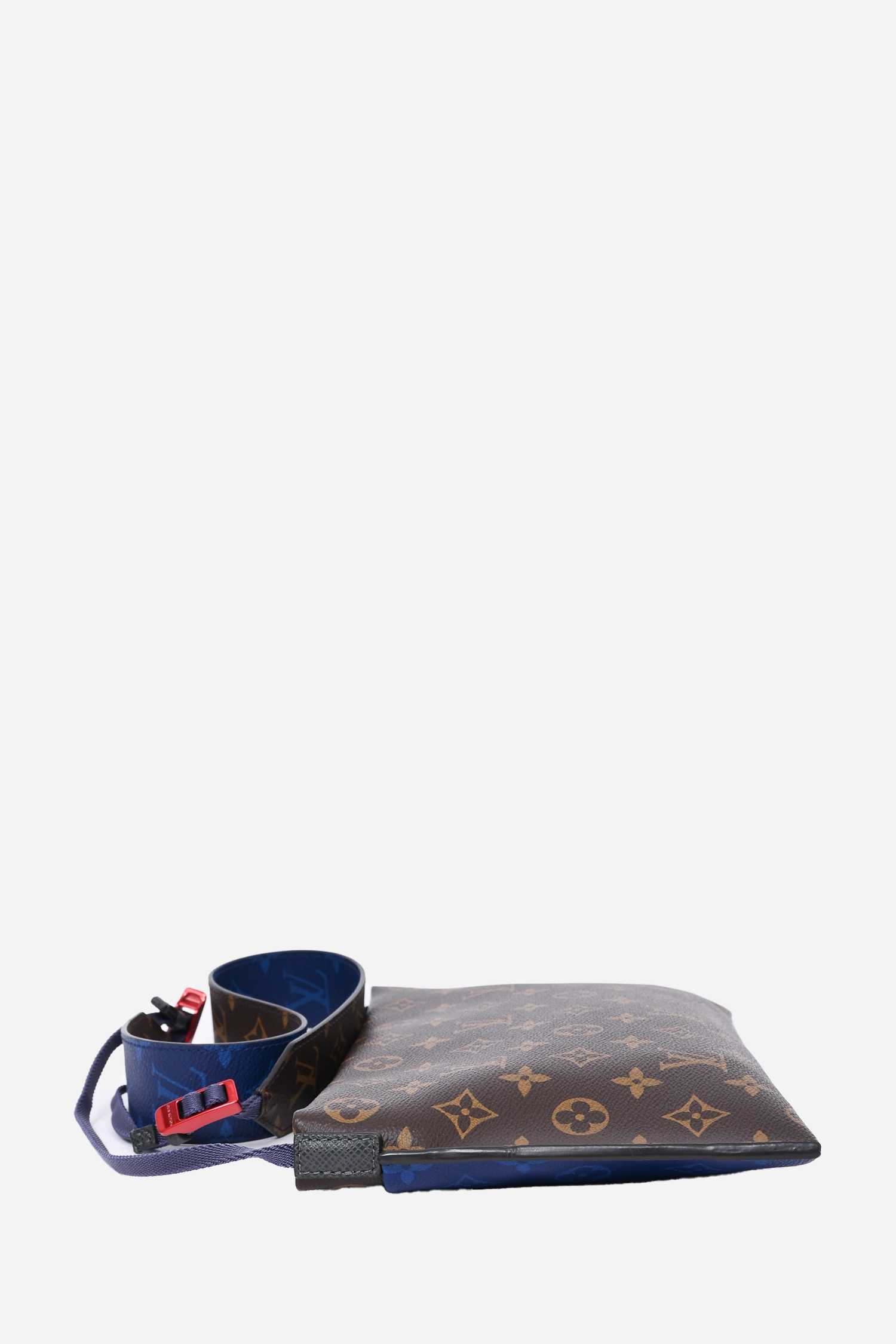 Louis Vuitton 2019 Blue/Brown Monogram Pacific Outdoor Pouch Crossbody