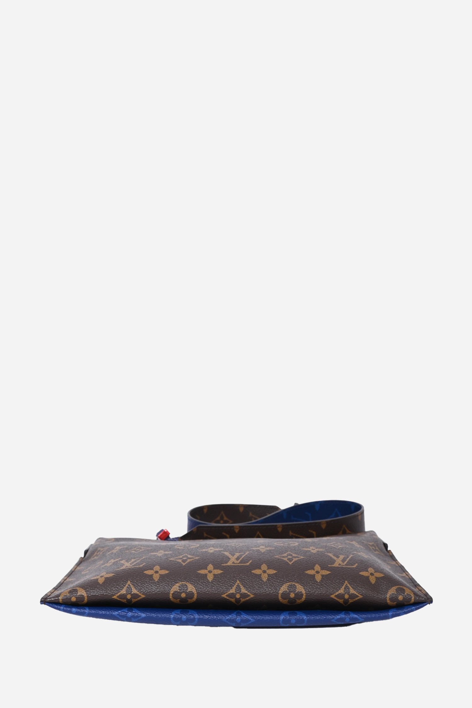 Louis Vuitton 2019 Blue/Brown Monogram Pacific Outdoor Pouch Crossbody