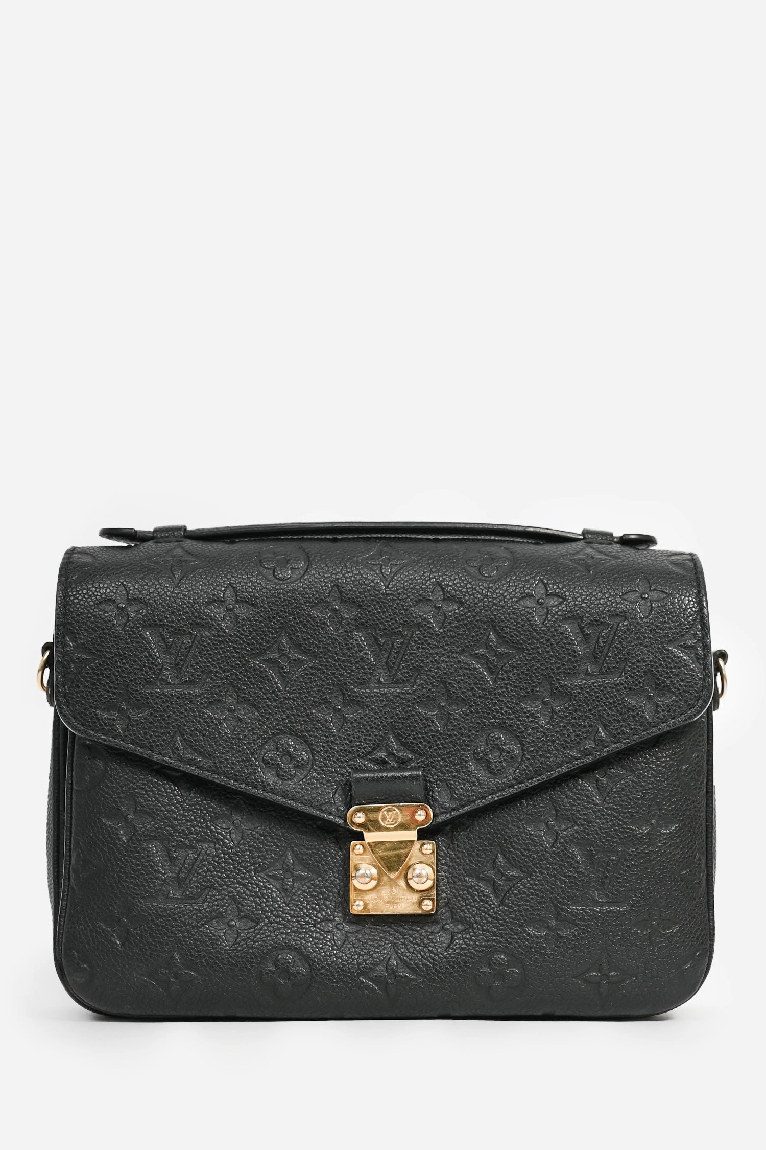 Louis Vuitton 2020 Black Monogram  'Pochette Metis' Crossbody Bag