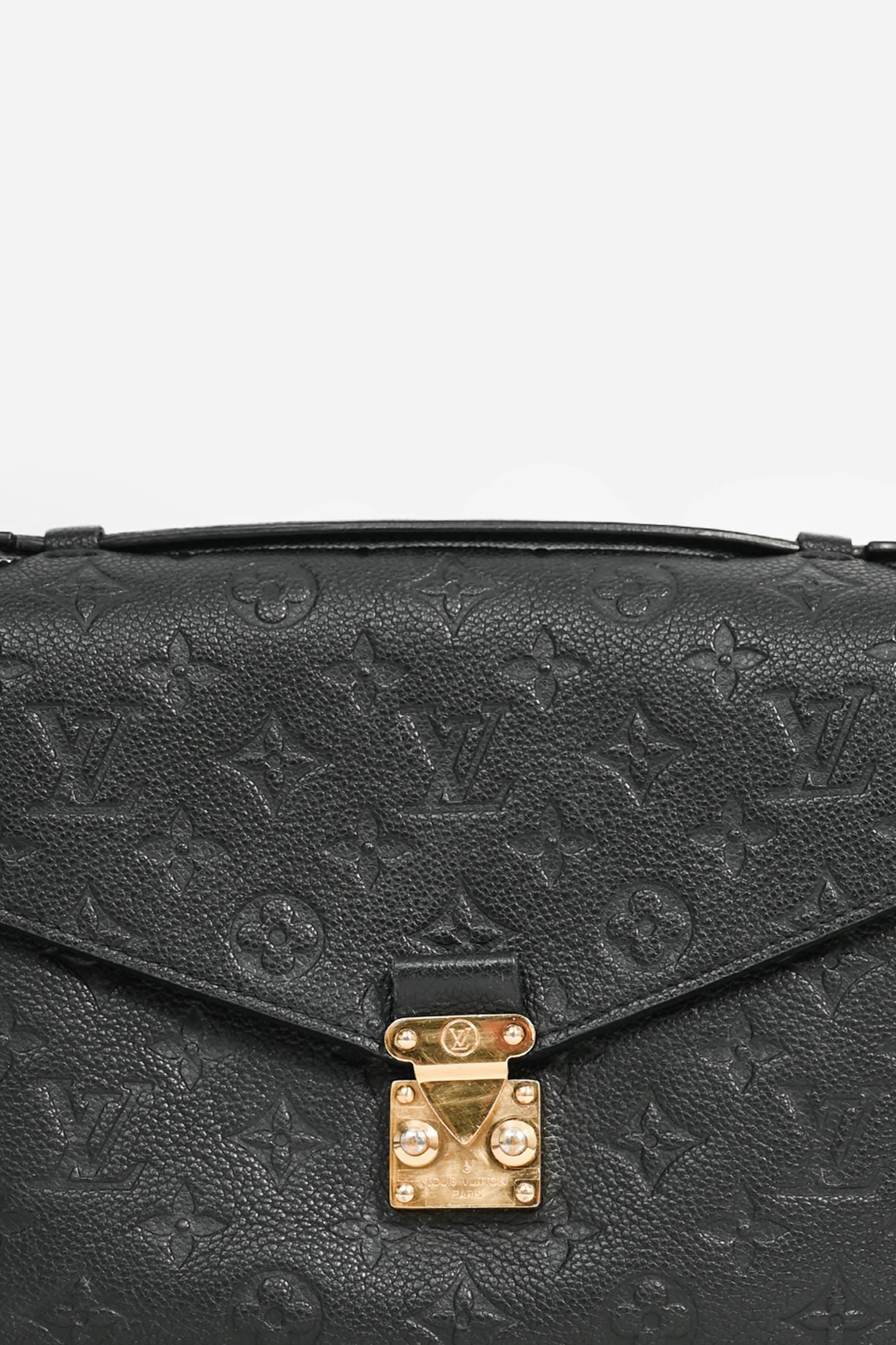 Louis Vuitton 2020 Black Monogram  'Pochette Metis' Crossbody Bag