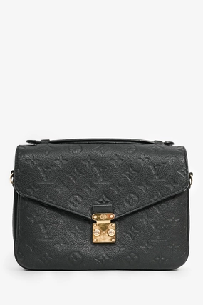 Louis Vuitton 2020 Black Monogram  'Pochette Metis' Crossbody Bag