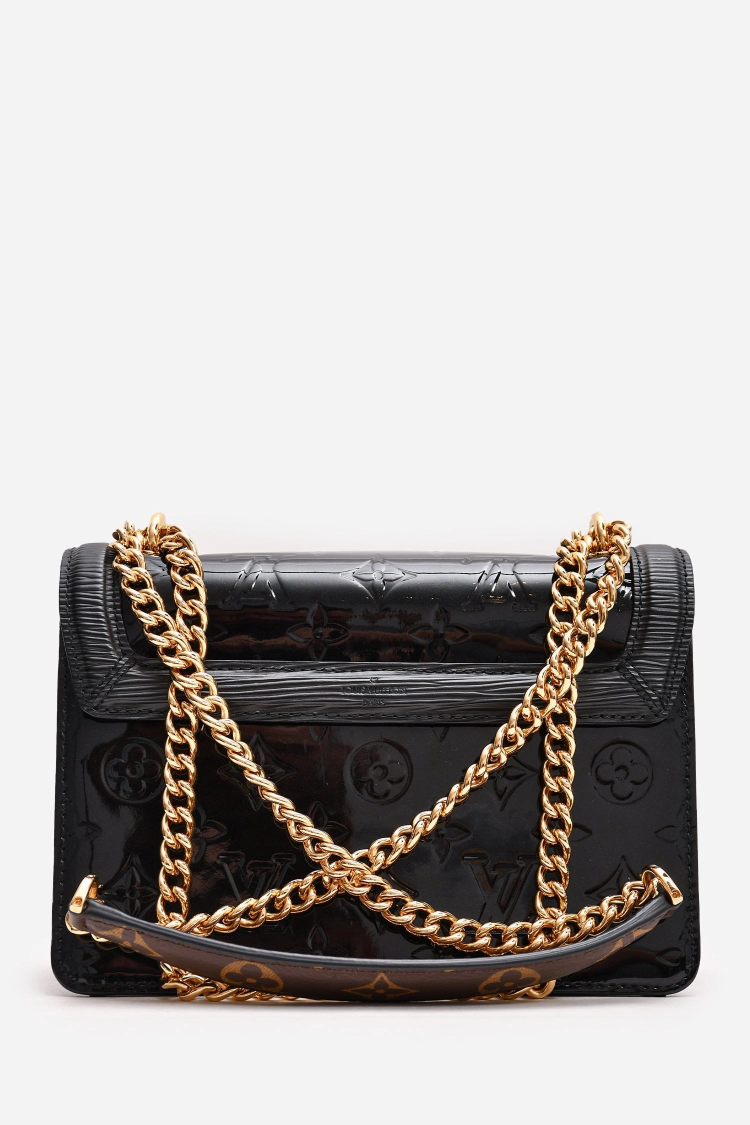 Louis Vuitton 2020 Black Vernis Epi Leather Wynwood Crossbody Bag