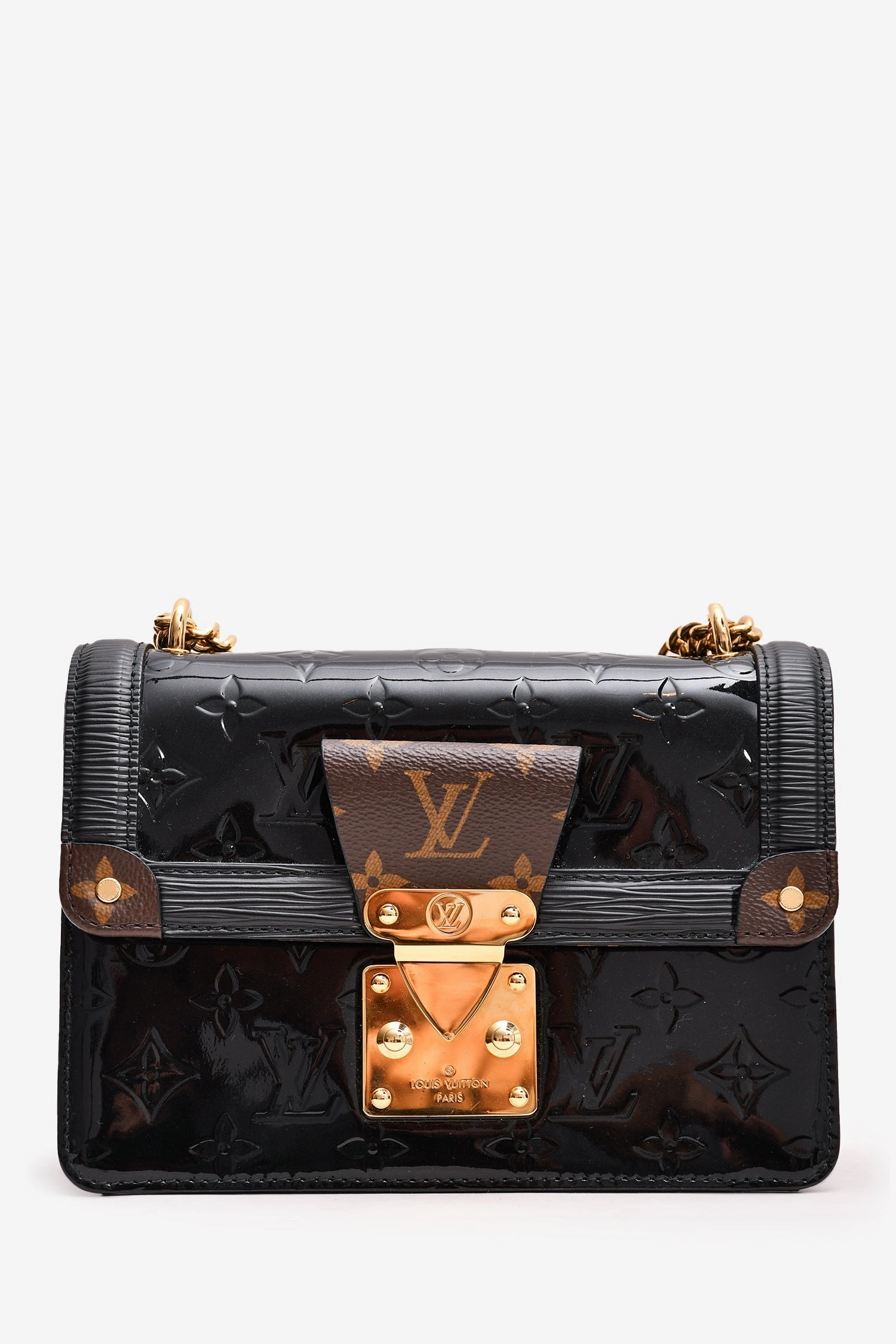 Louis Vuitton 2020 Black Vernis Epi Leather Wynwood Crossbody Bag