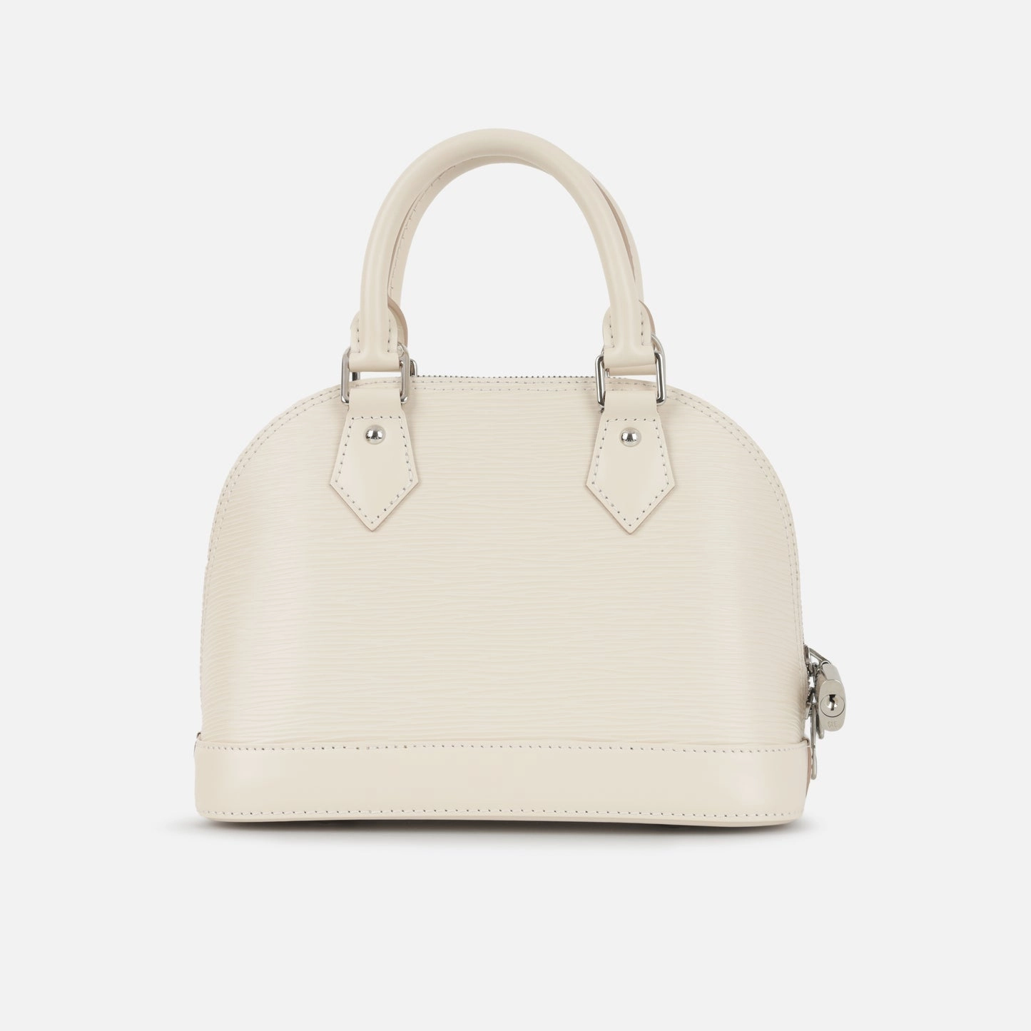 Louis Vuitton - Alma BB - Quartz White Epi Leather SHW - 2022 - Unused