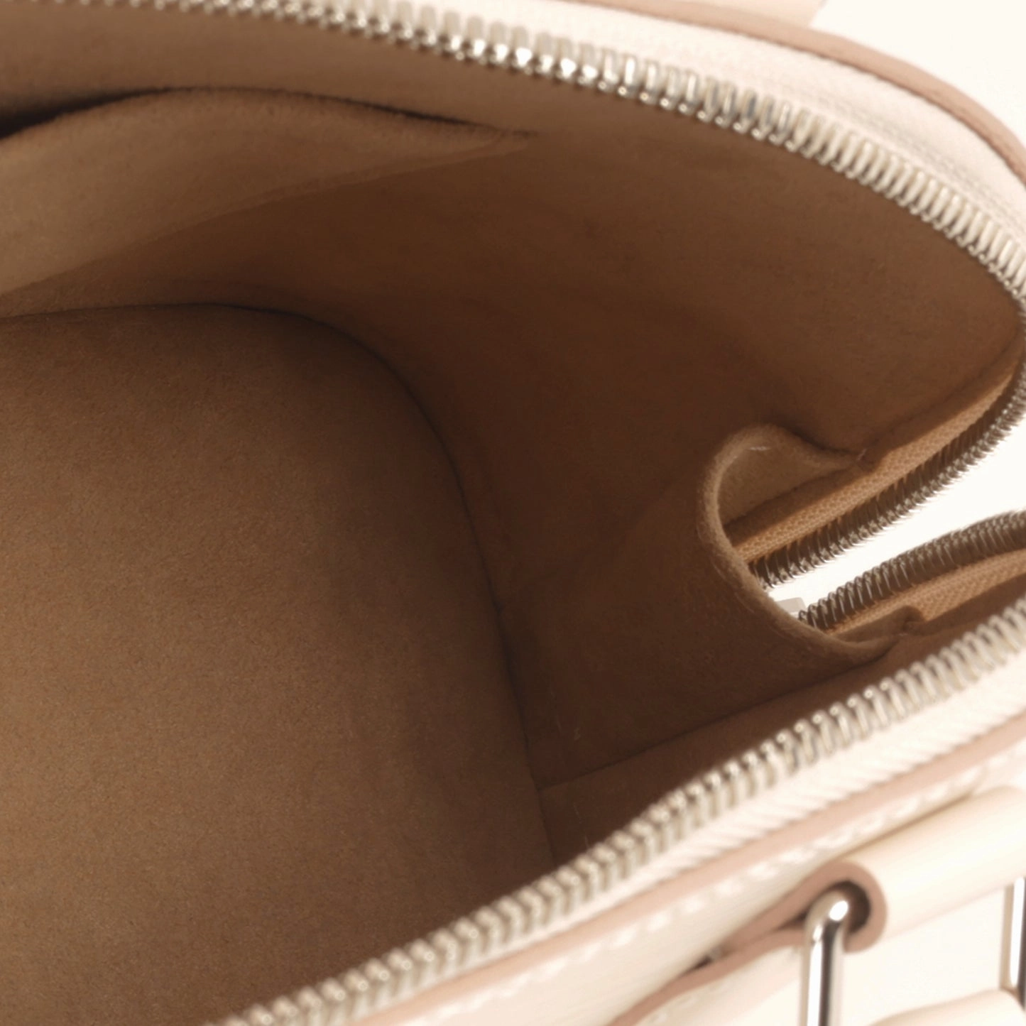 Louis Vuitton - Alma BB - Quartz White Epi Leather SHW - 2022 - Unused