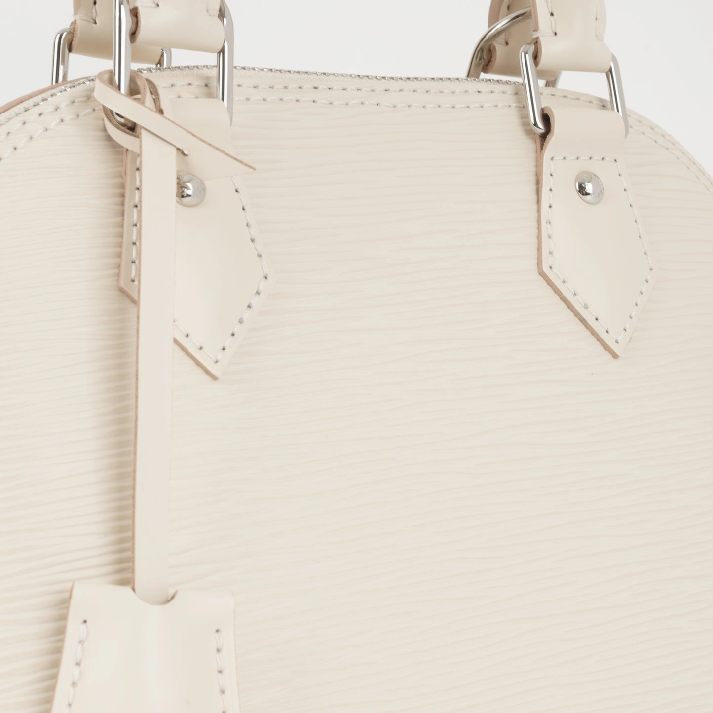 Louis Vuitton - Alma BB - Quartz White Epi Leather SHW - 2022 - Unused