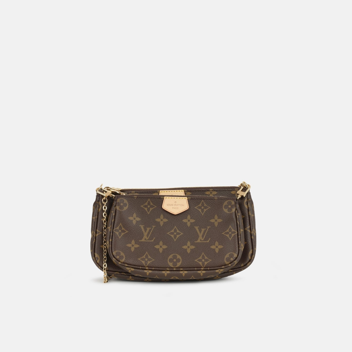 Louis Vuitton - Multi Pochette Accessoires GHW - Khaki Strap - Pre-Loved
