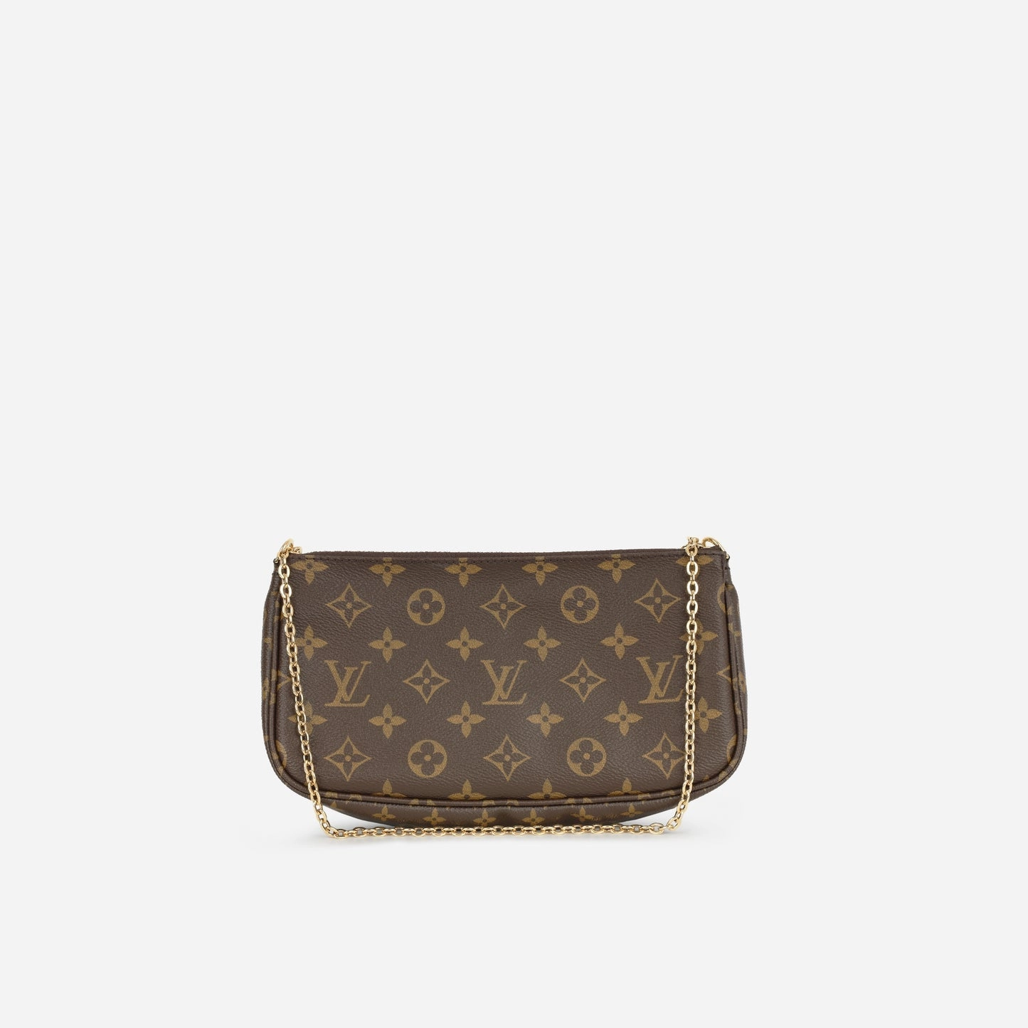 Louis Vuitton - Multi Pochette Accessoires GHW - Khaki Strap - Pre-Loved