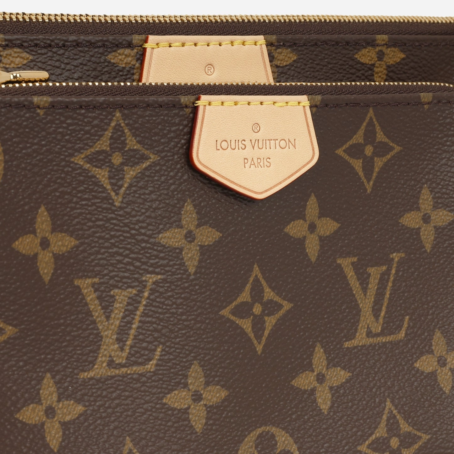 Louis Vuitton - Multi Pochette Accessoires GHW - Khaki Strap - Pre-Loved