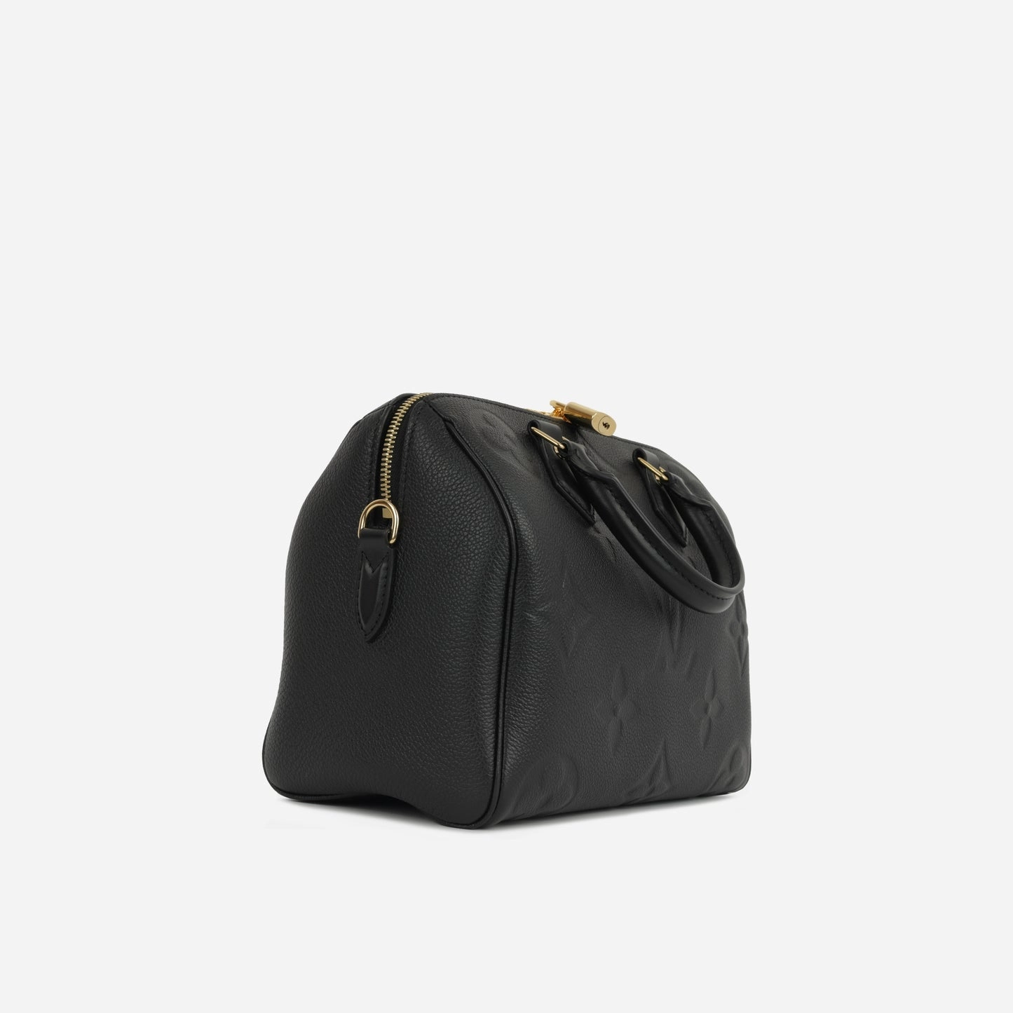 Louis Vuitton - Speedy 25 Bandouliere - Black Empreinte GHW - Unused