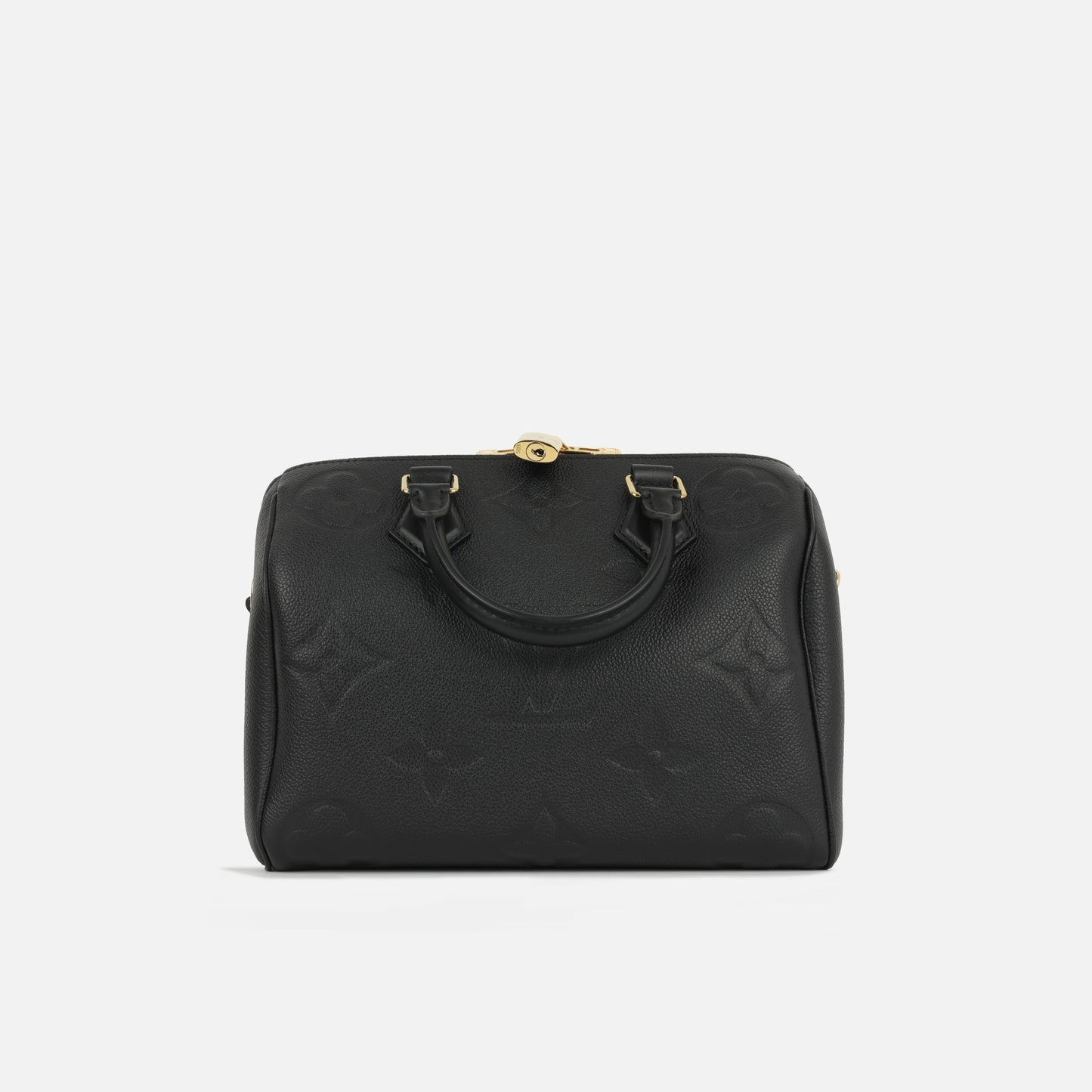 Louis Vuitton - Speedy 25 Bandouliere - Black Empreinte GHW - Unused