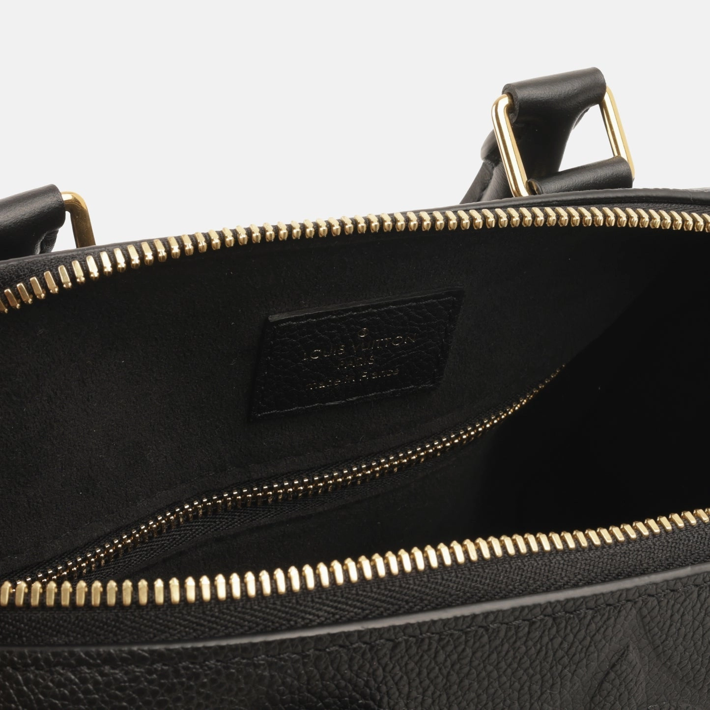 Louis Vuitton - Speedy 25 Bandouliere - Black Empreinte GHW - Unused