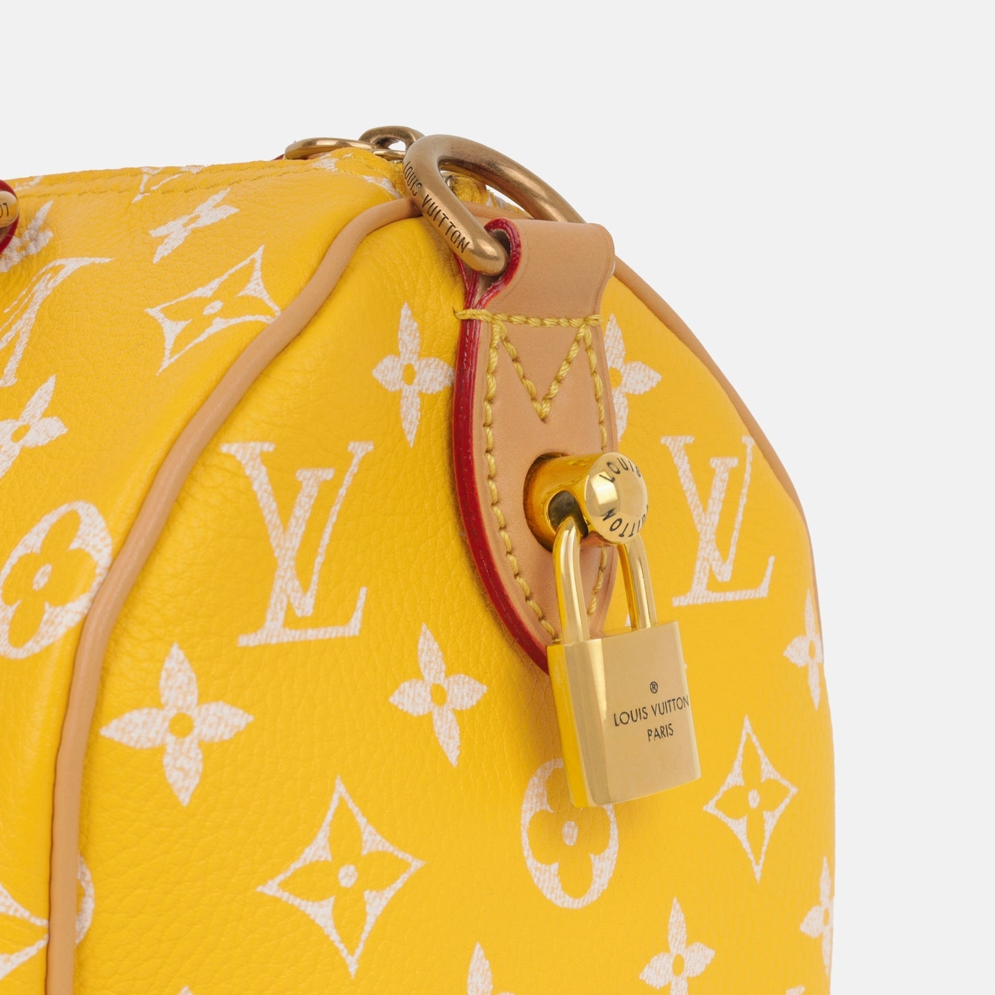 Louis Vuitton - Speedy P9 Bandoulire 25 - Yellow Monogram Taurillon GHW - Brand New