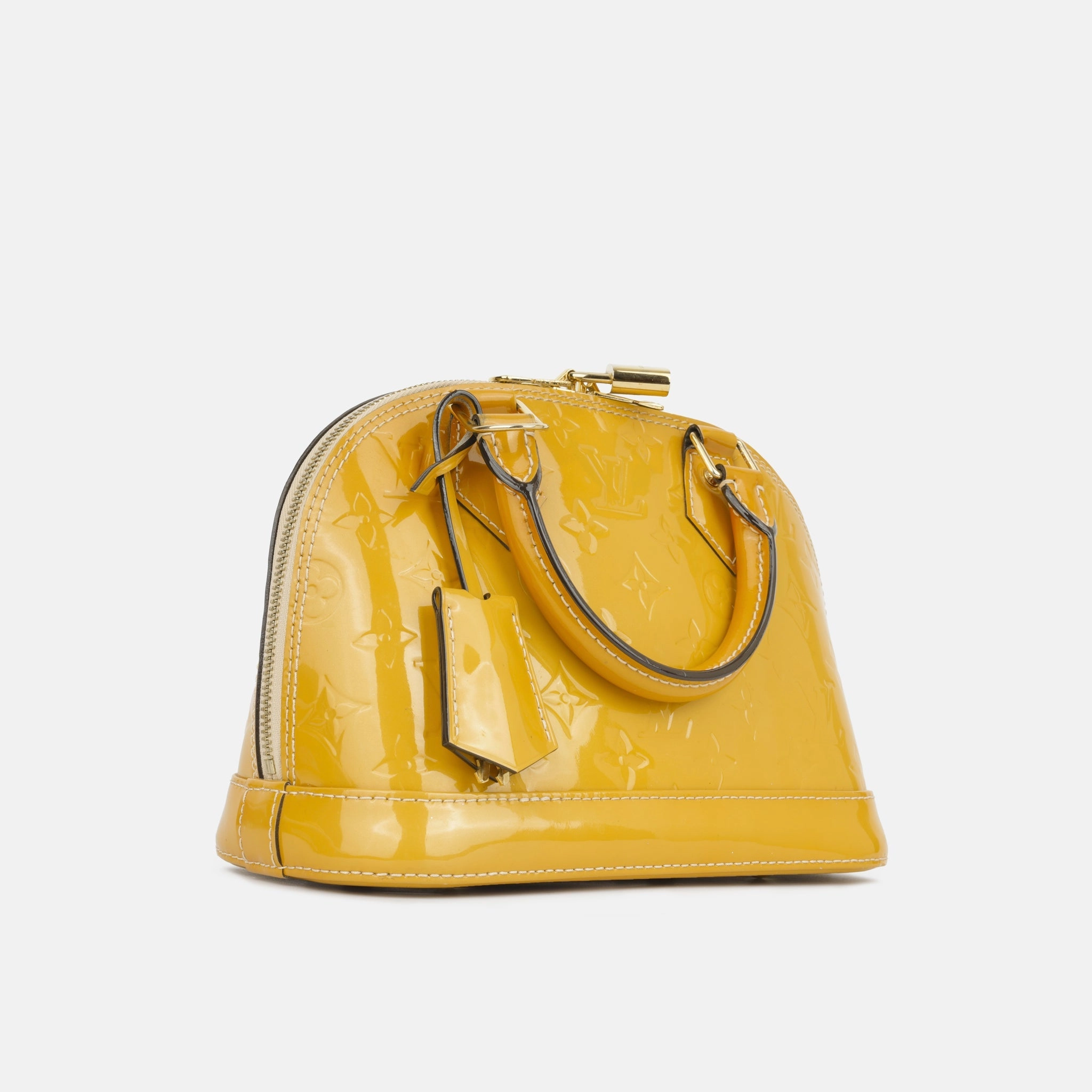 Louis Vuitton Alma BB - Gold Vernis