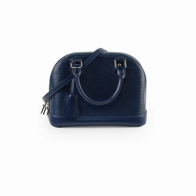Louis Vuitton Alma BB Epi Navy