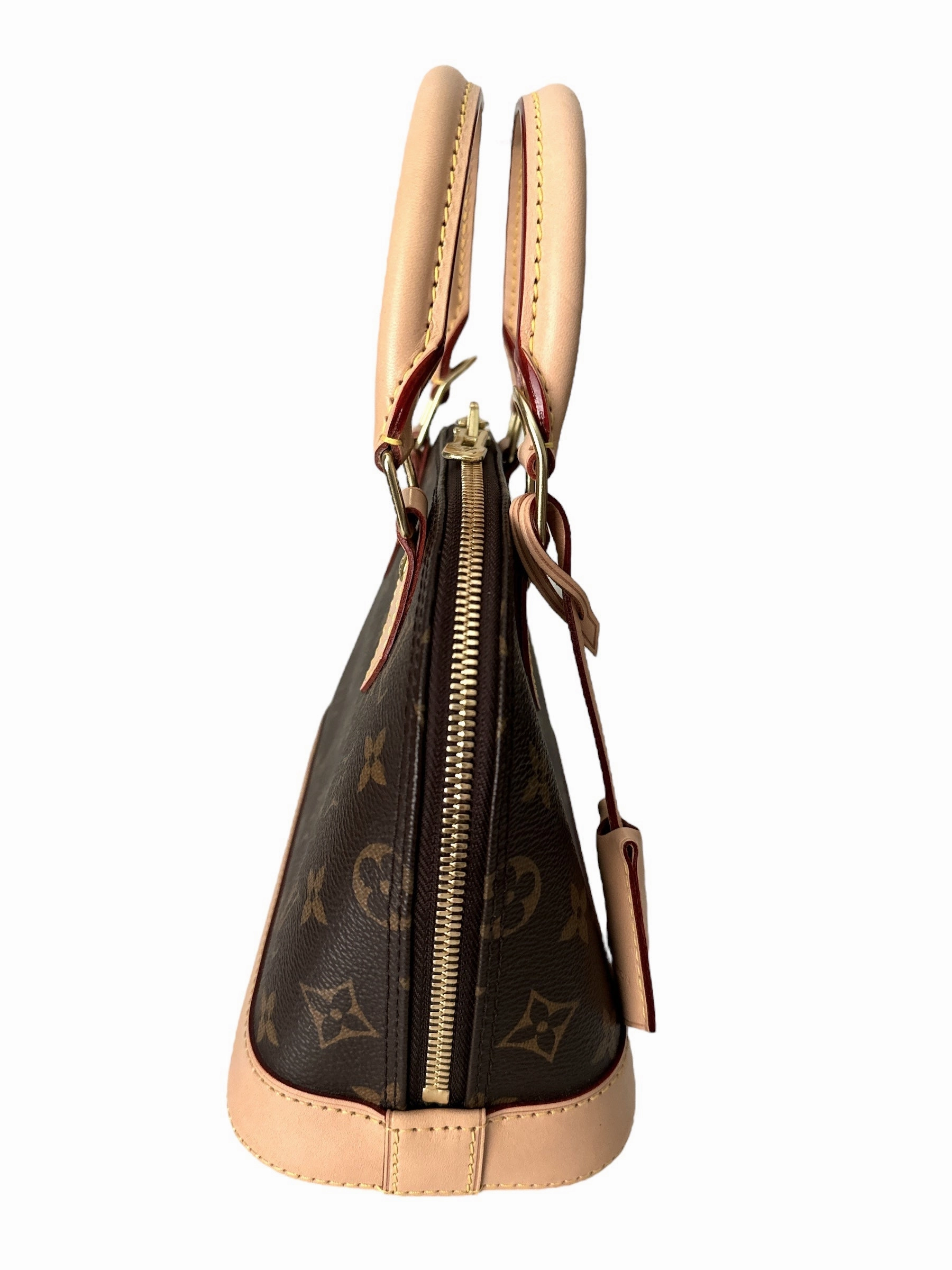 Louis Vuitton Alma BB Monogram Canvas Handbag/ Crossbody Bag
