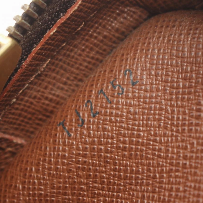 Louis Vuitton Amazon Monogram Brown PVC Leather Shoulder Bag
