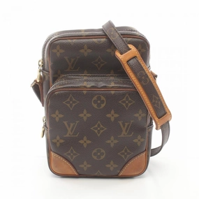 Louis Vuitton Amazon Monogram Brown PVC Leather Shoulder Bag