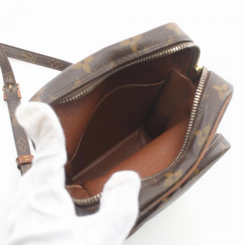 Louis Vuitton Amazon Monogram Brown PVC Leather Shoulder Bag