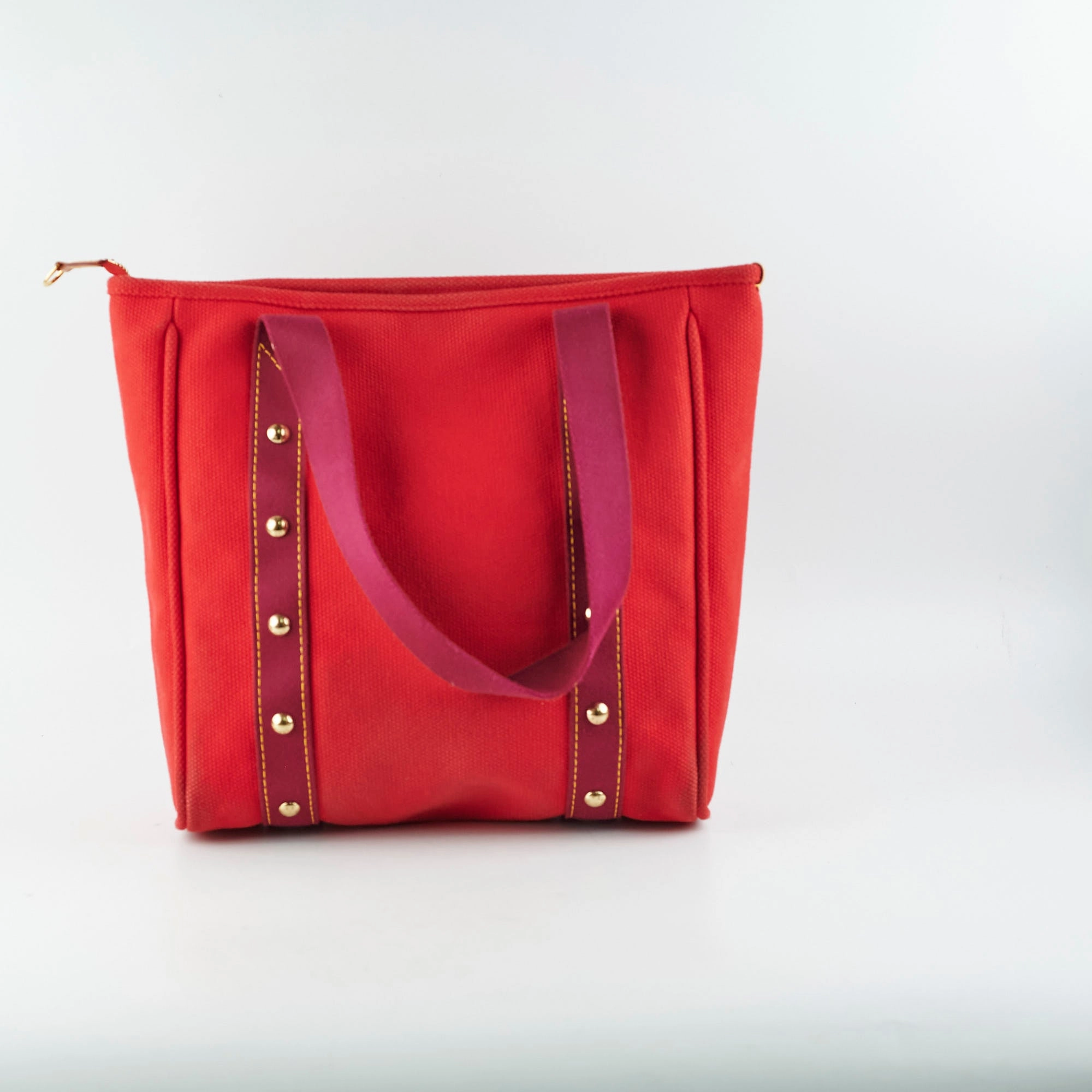 Louis Vuitton Antigua MM Cabas Red Tote