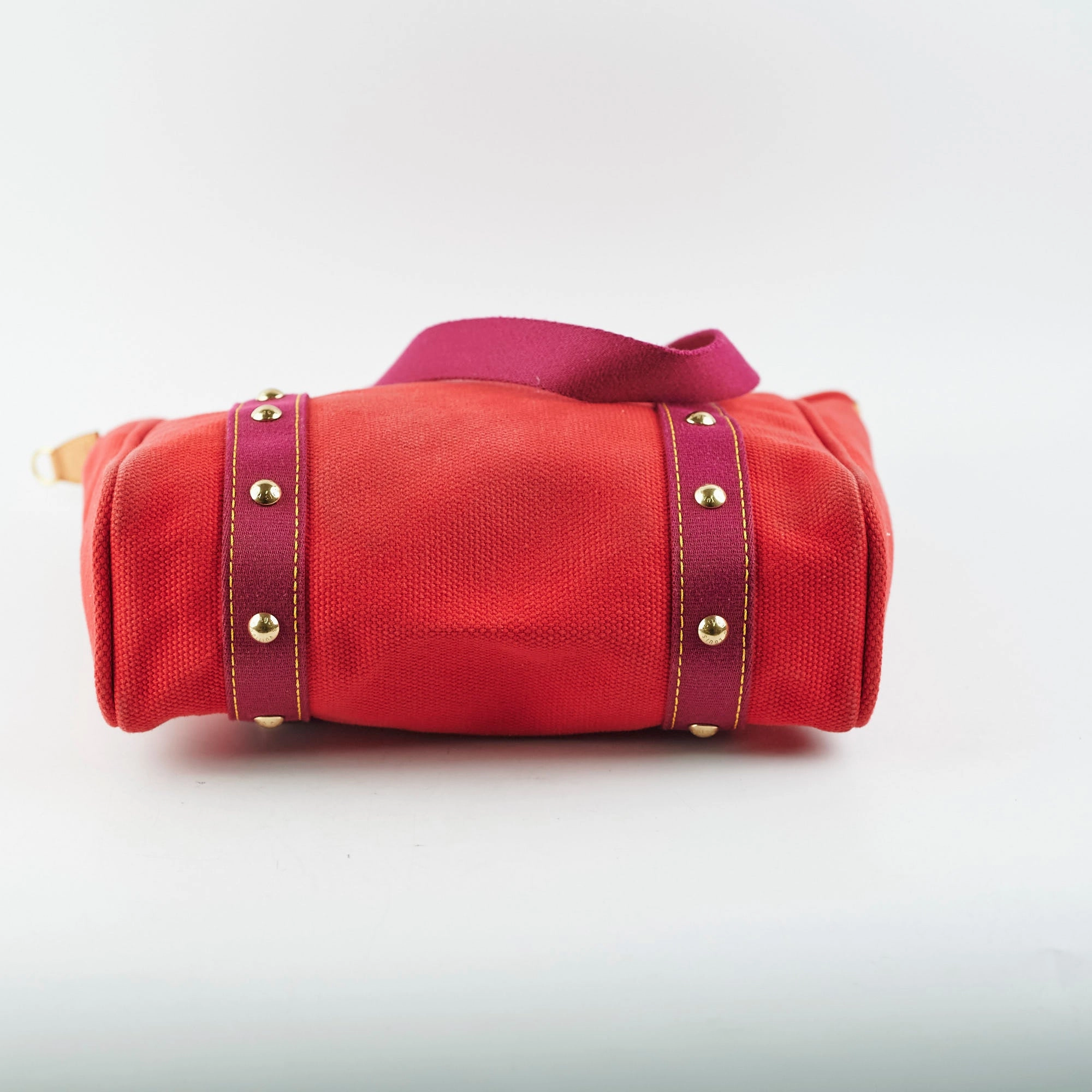 Louis Vuitton Antigua MM Cabas Red Tote