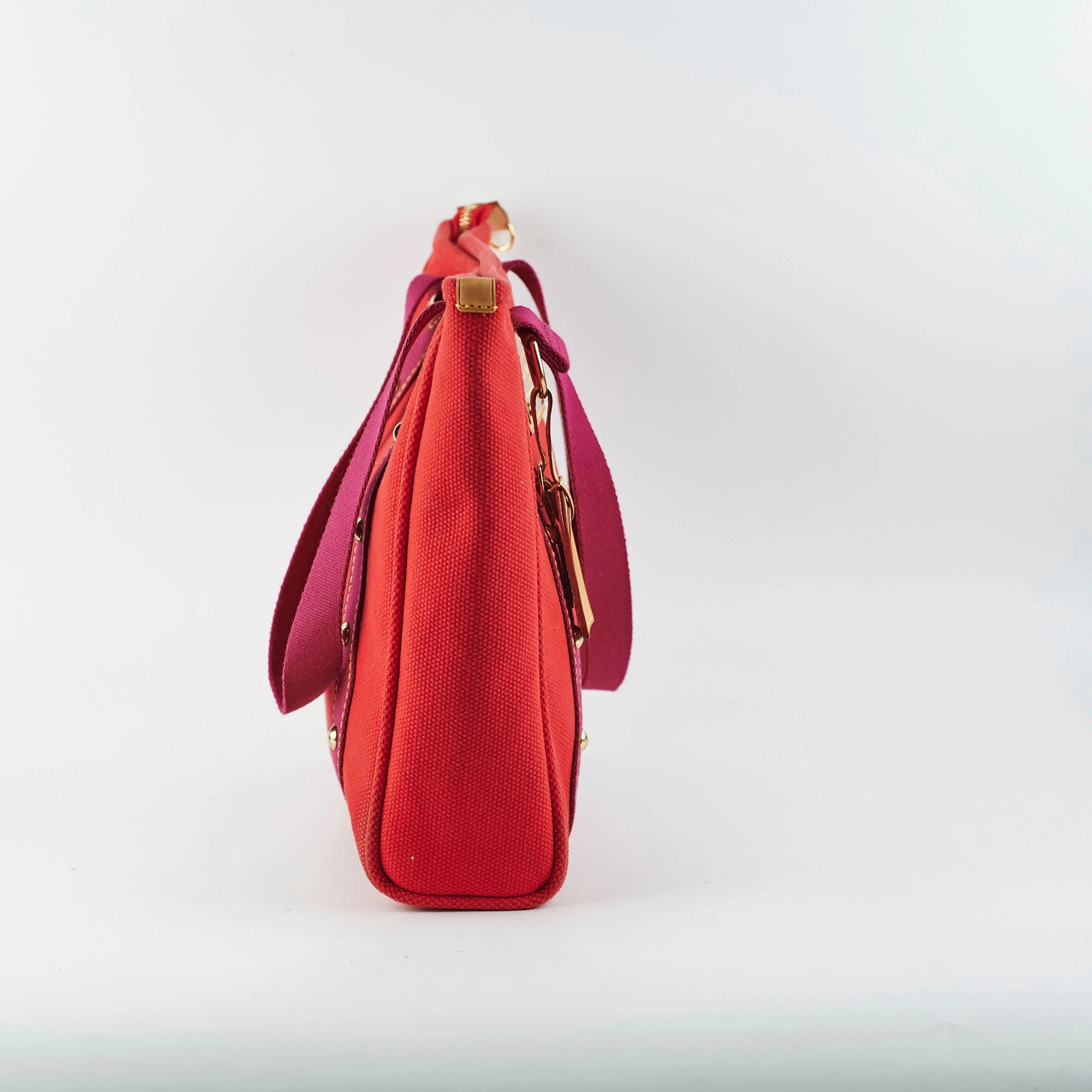 Louis Vuitton Antigua MM Cabas Red Tote
