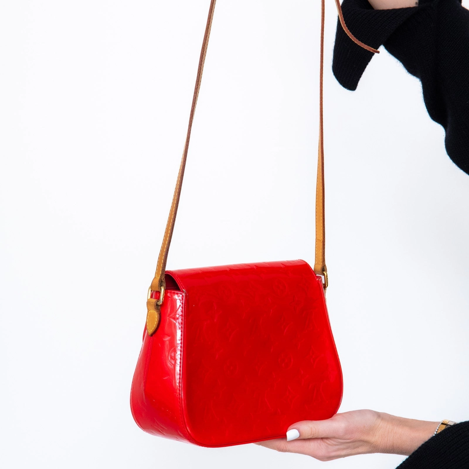 Louis Vuitton Bellflower Vernis Grenadine Crossbody Bag