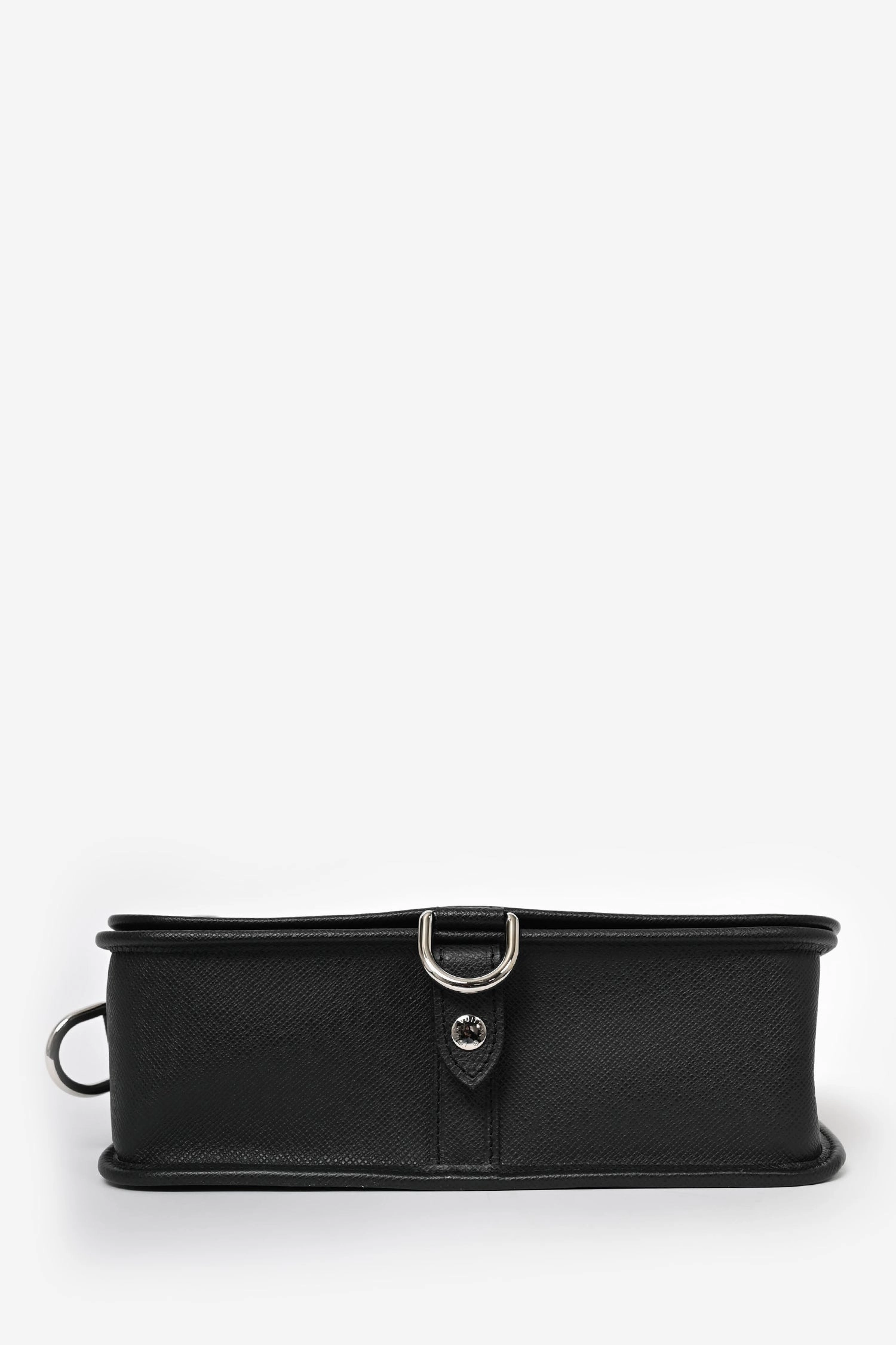 Louis Vuitton Black Leather 'Andrei Ardoise' Messenger Bag PM