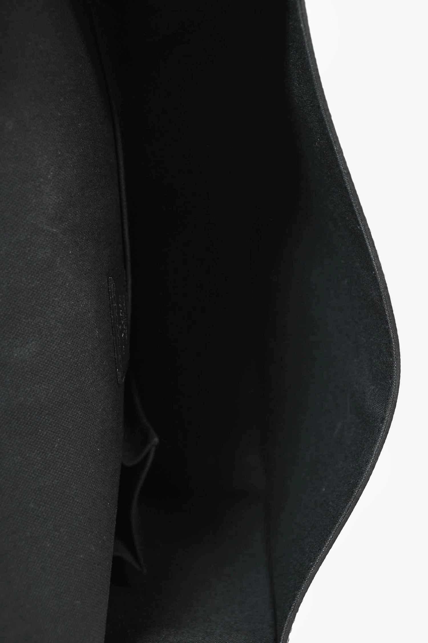 Louis Vuitton Black Leather 'Andrei Ardoise' Messenger Bag PM