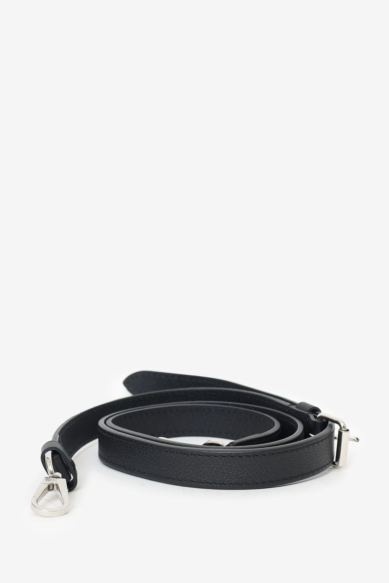 Louis Vuitton Black Leather LockMe Top Handle