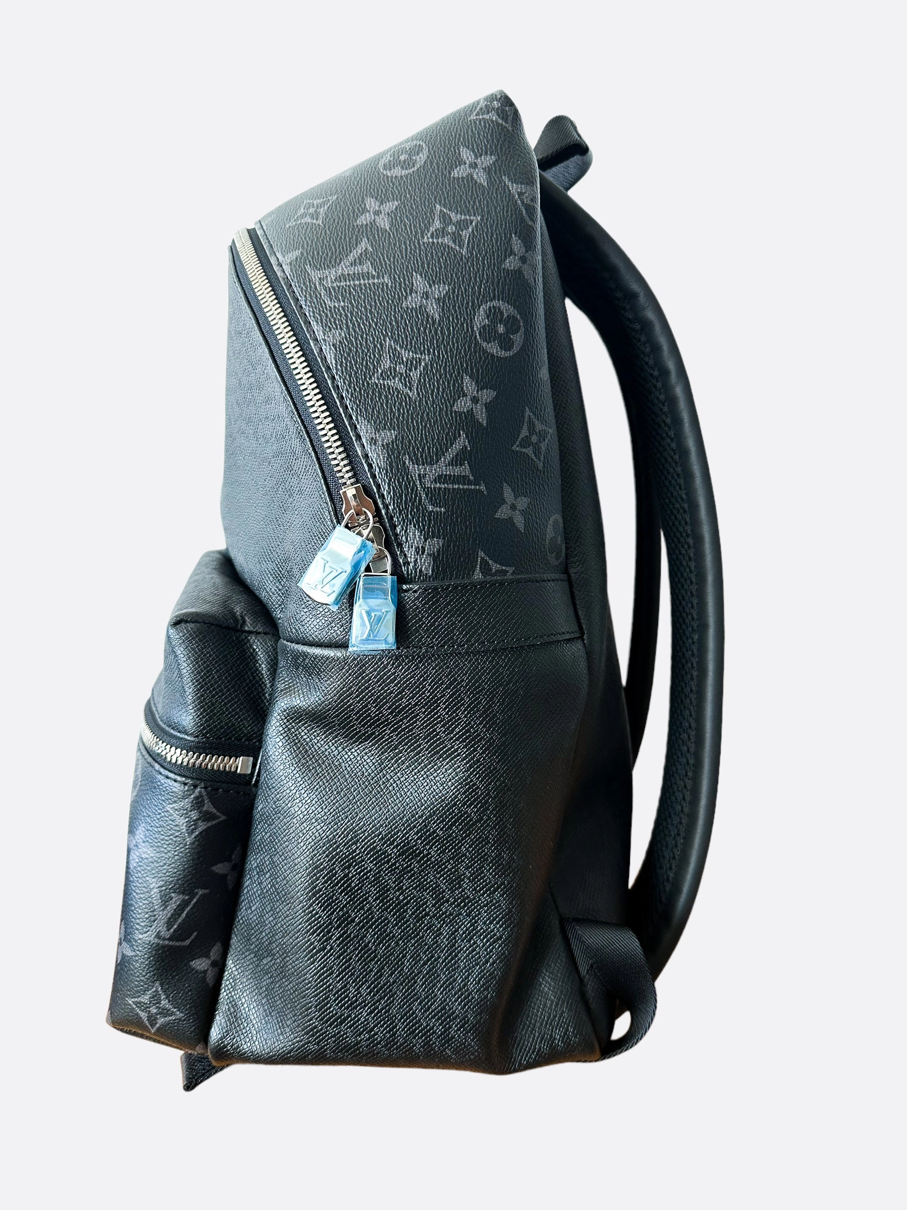 Louis Vuitton Black Leather Monogram Discovery Backpack