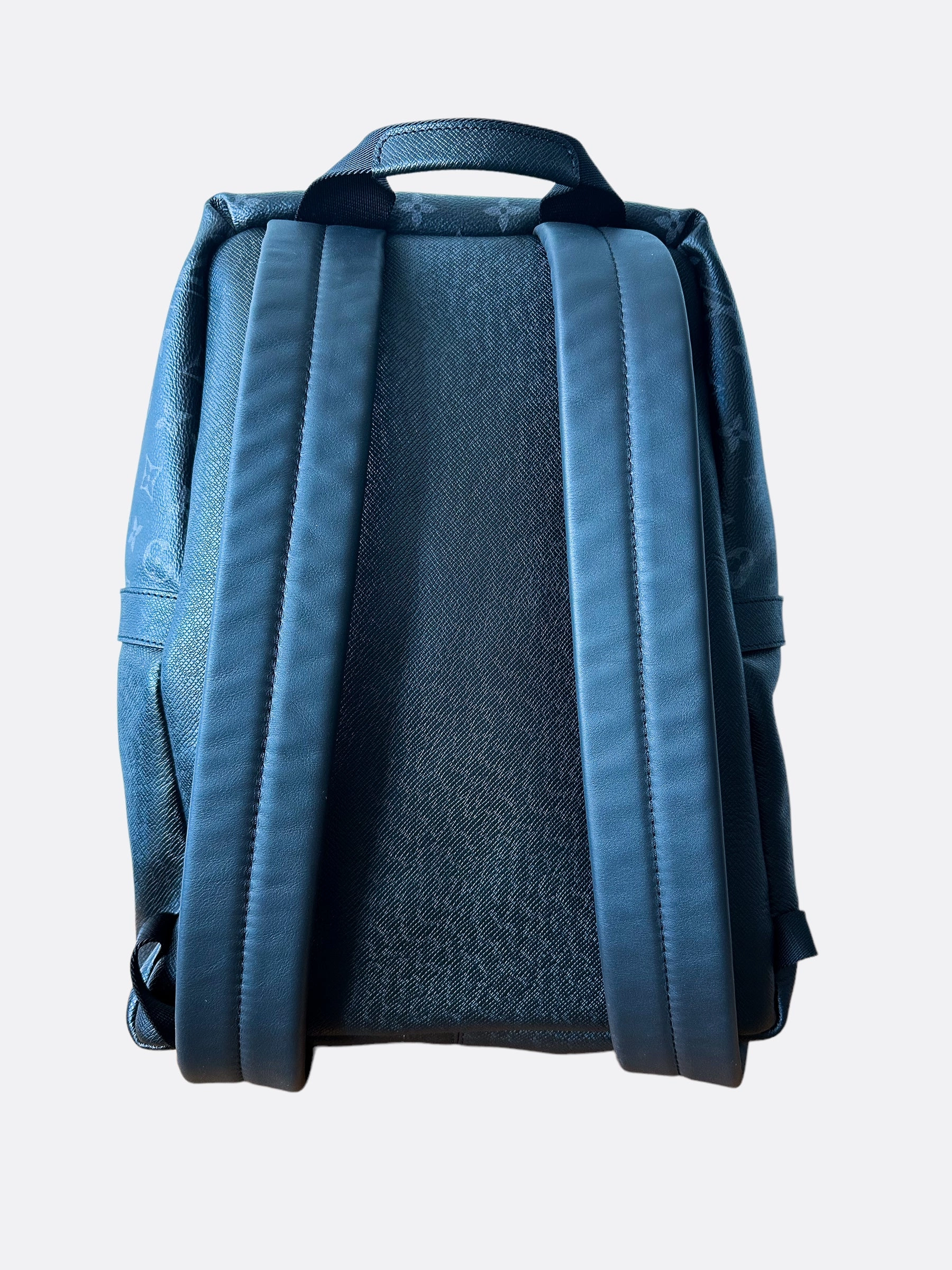 Louis Vuitton Black Leather Monogram Discovery Backpack