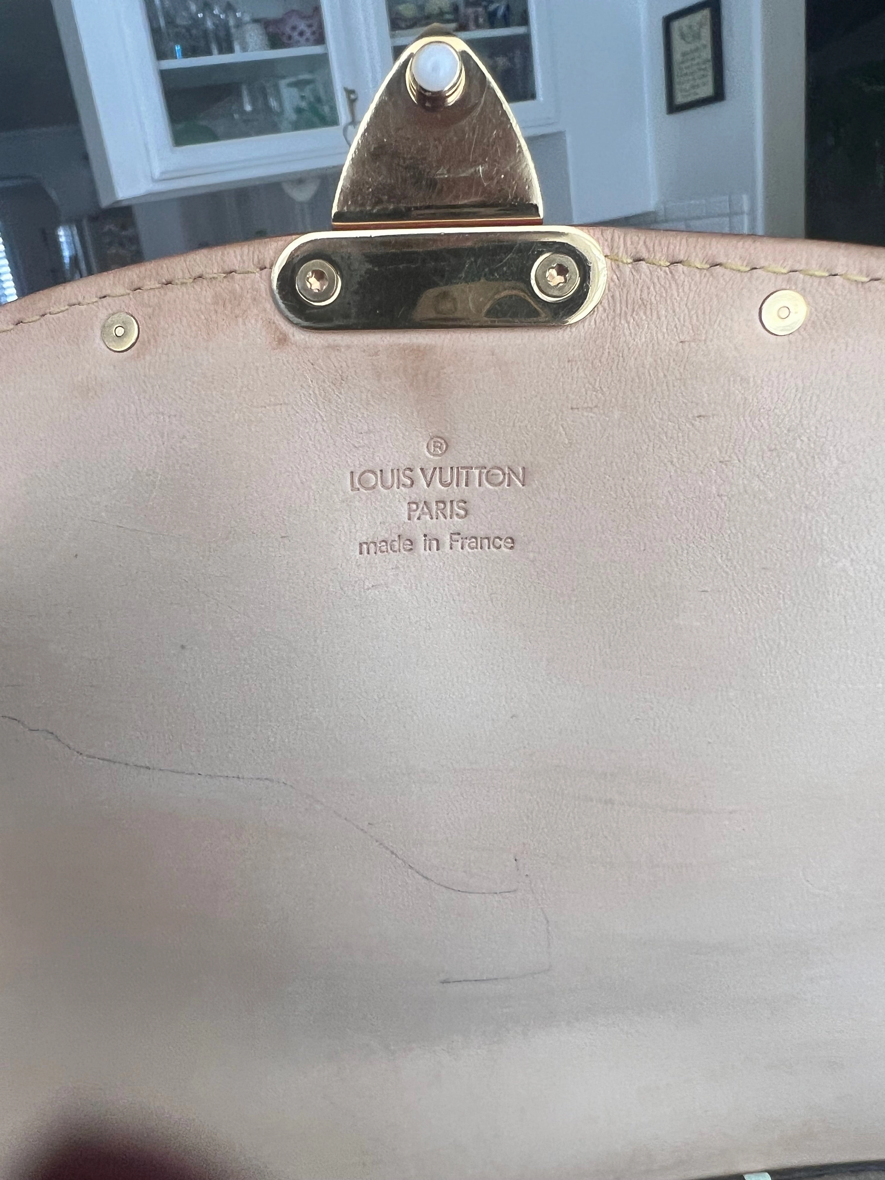 Louis Vuitton black multicolor sologne crossbody messenger bag