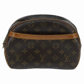 Louis Vuitton Blois Brown Canvas Shoulder Bag