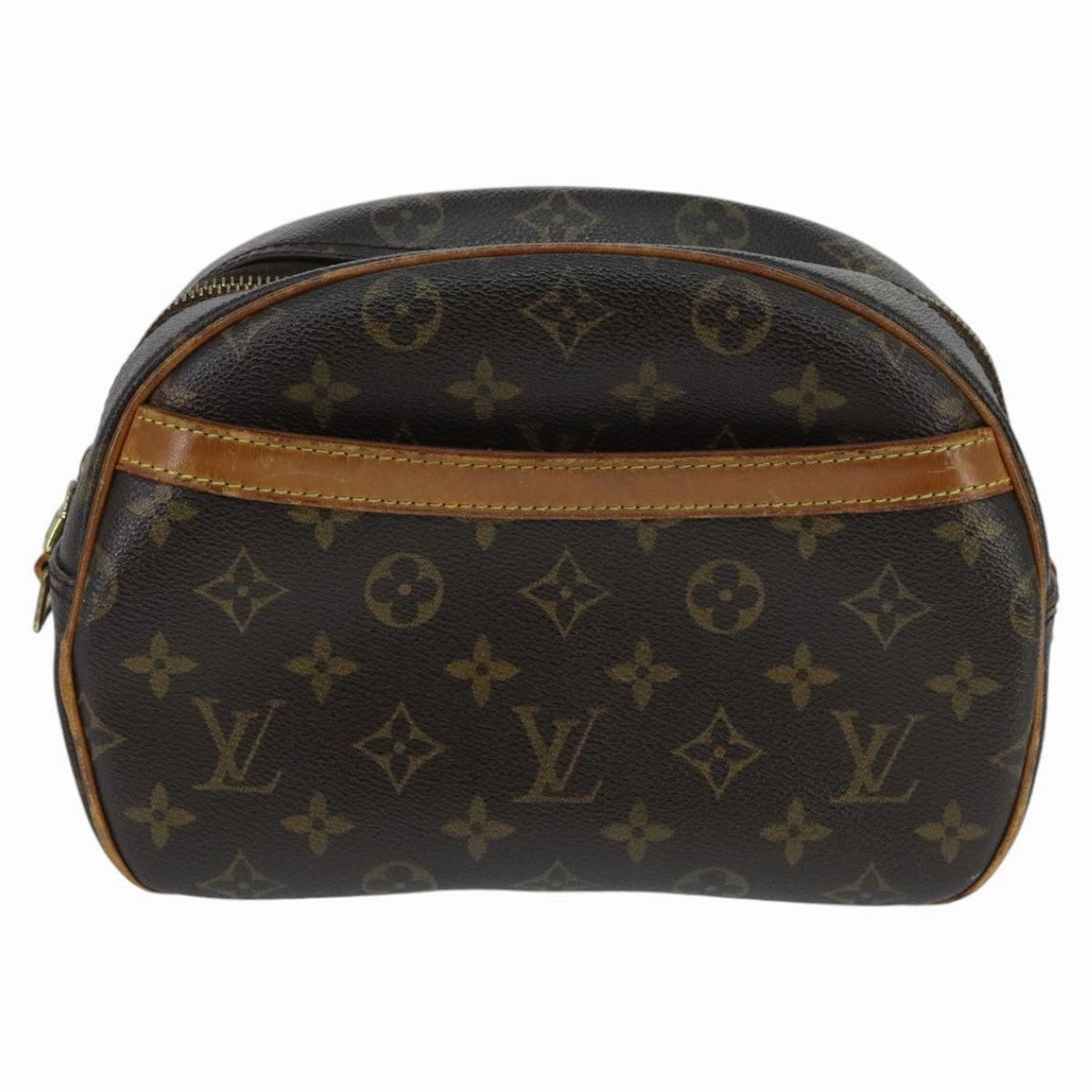 Louis Vuitton Blois Brown Canvas Shoulder Bag