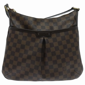 Louis Vuitton Bloomsbury Burgundy Canvas Shoulder Bag