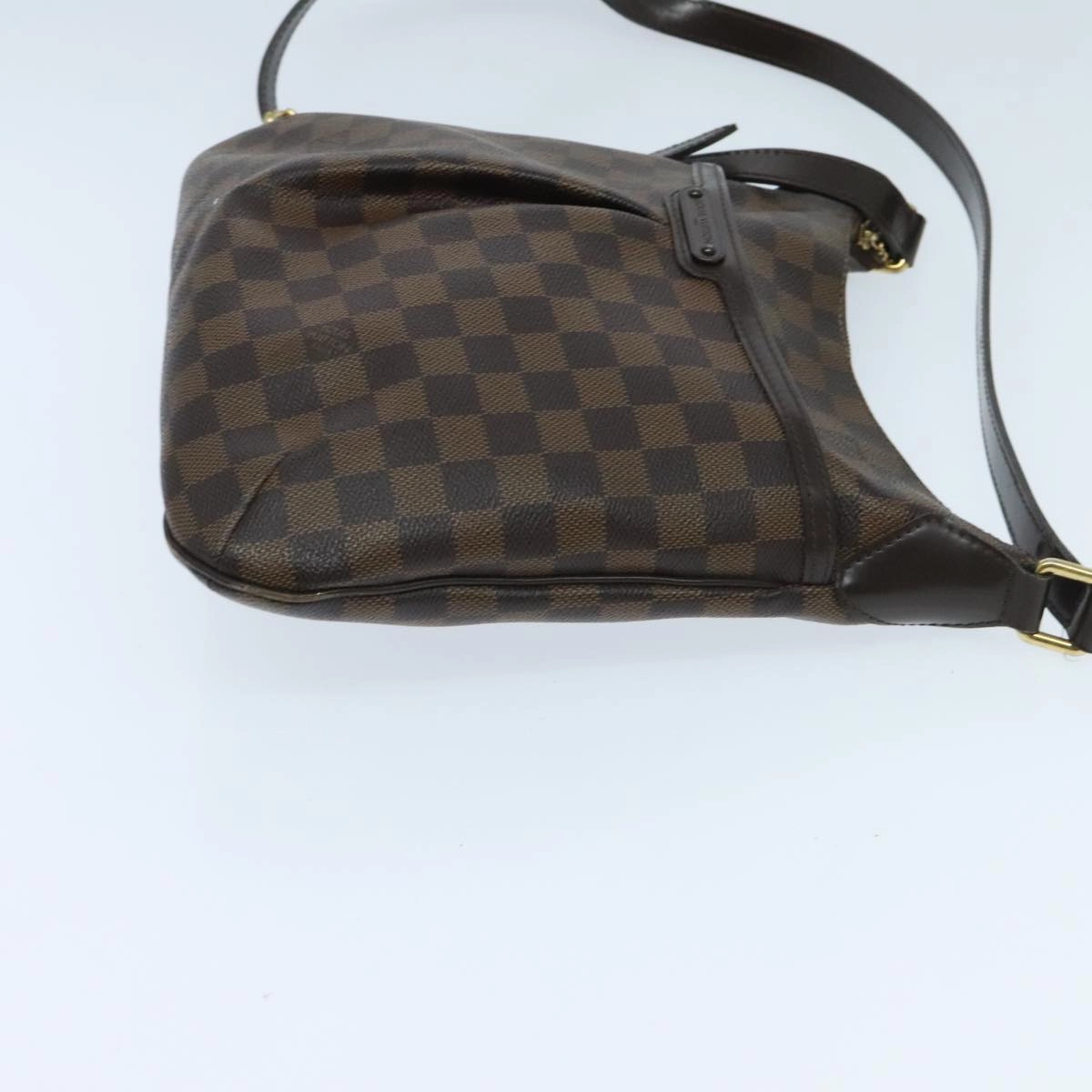 Louis Vuitton Bloomsbury Burgundy Canvas Shoulder Bag
