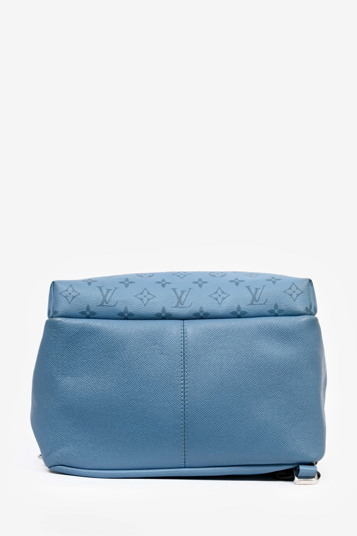 Louis Vuitton Blue Leather Monogram Discovery PM Backpack (As Is)
