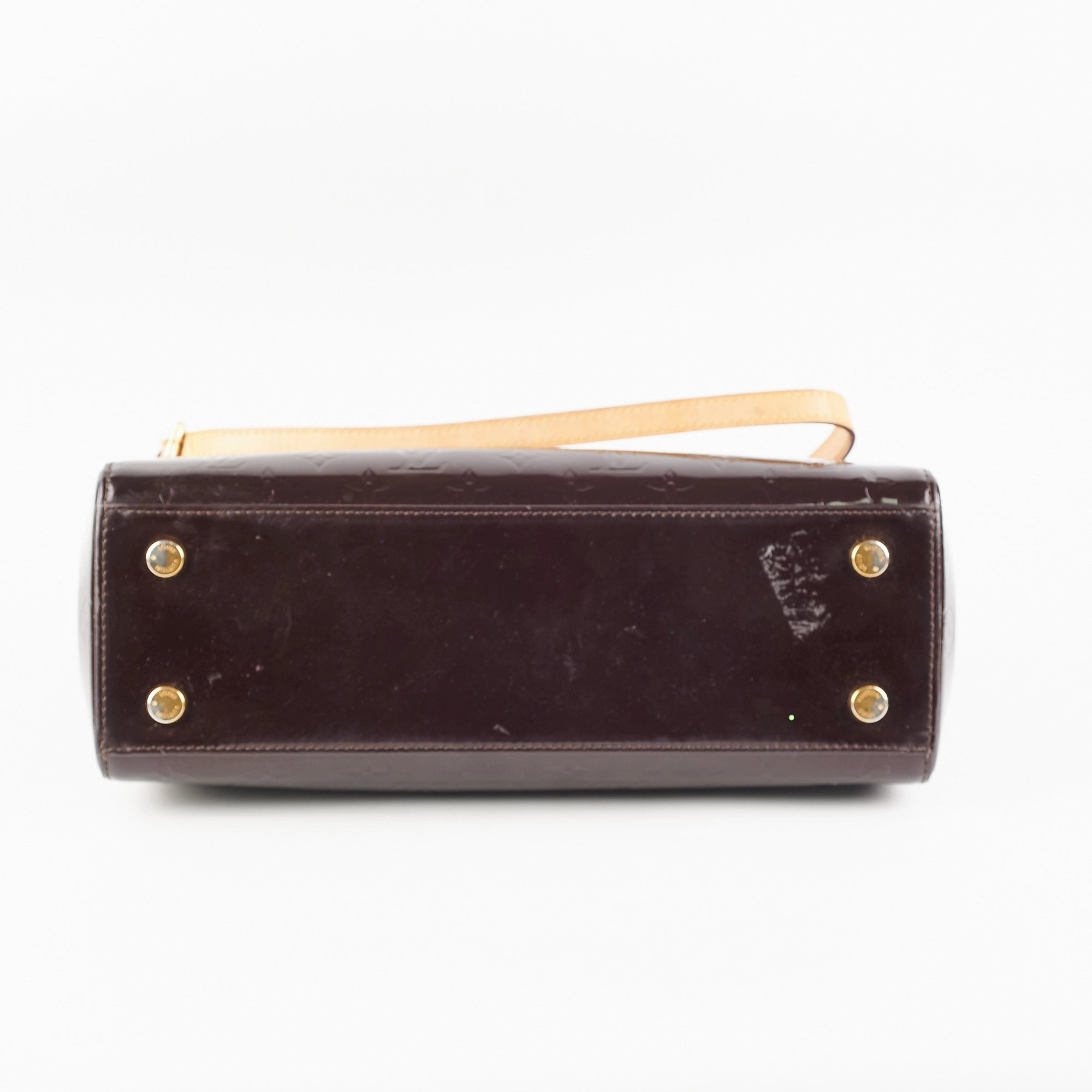 Louis Vuitton Brea MM Amarate Monogram Vernis