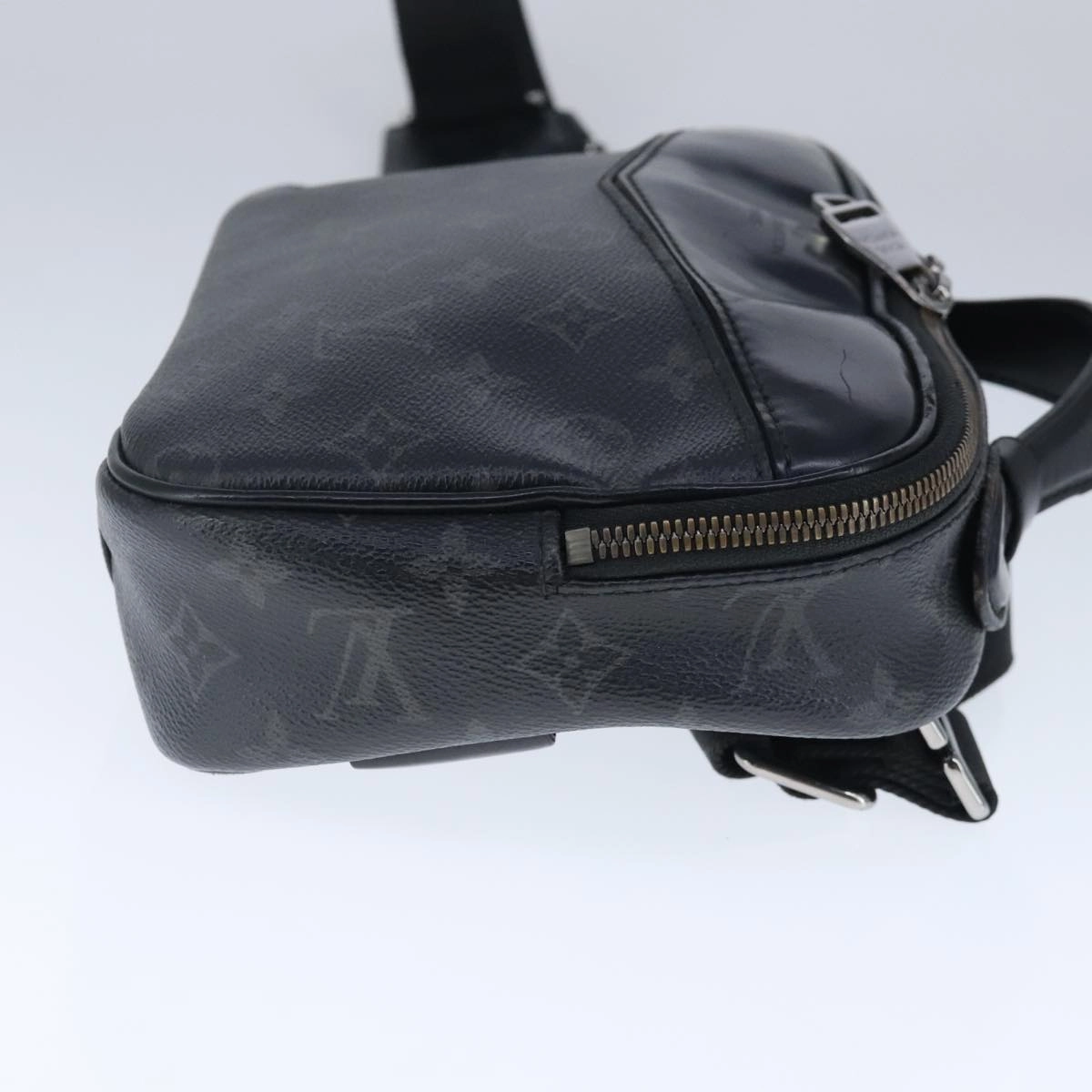 Louis Vuitton Bum Bag Black Canvas Shoulder Bag