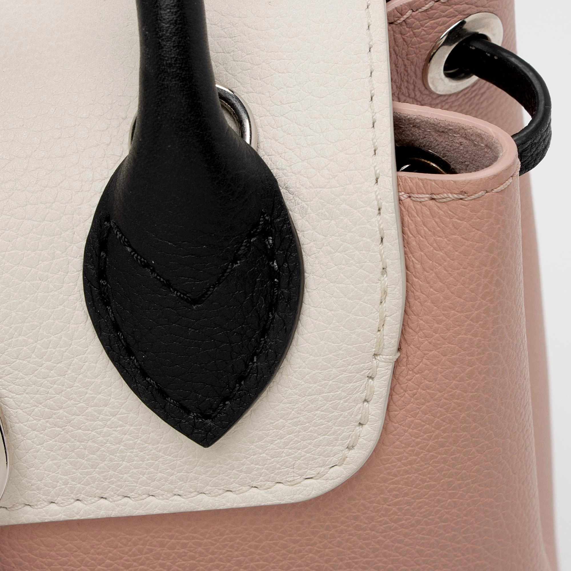 Louis Vuitton Calfskin Lockme Mini Backpack (SHF-DAQw7D)