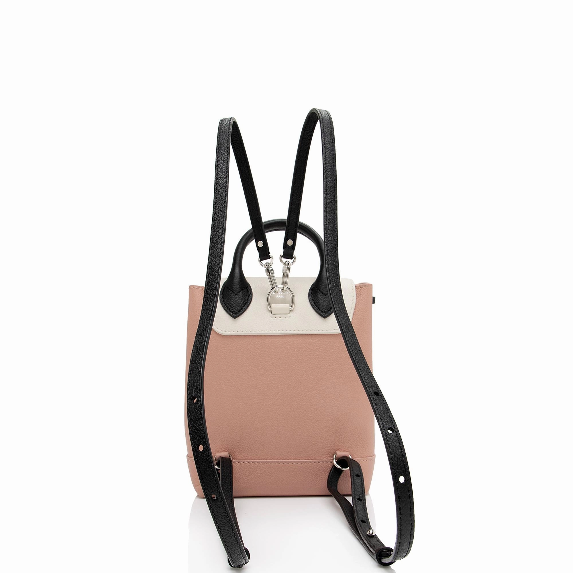 Louis Vuitton Calfskin Lockme Mini Backpack (SHF-DAQw7D)