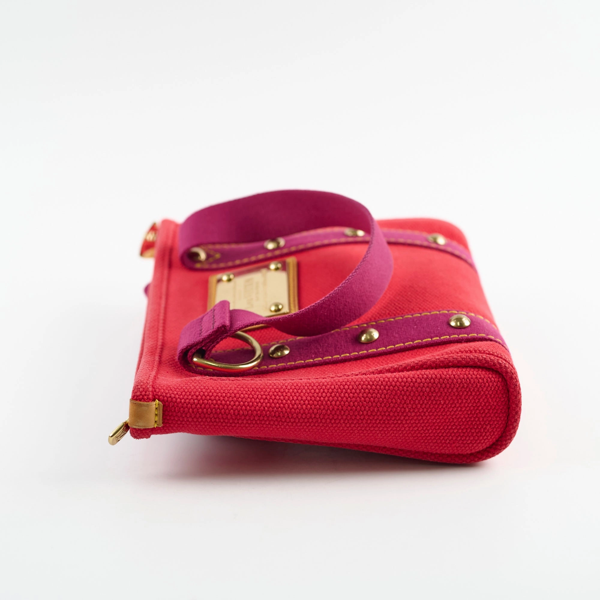 Louis Vuitton Canvas Tote Red