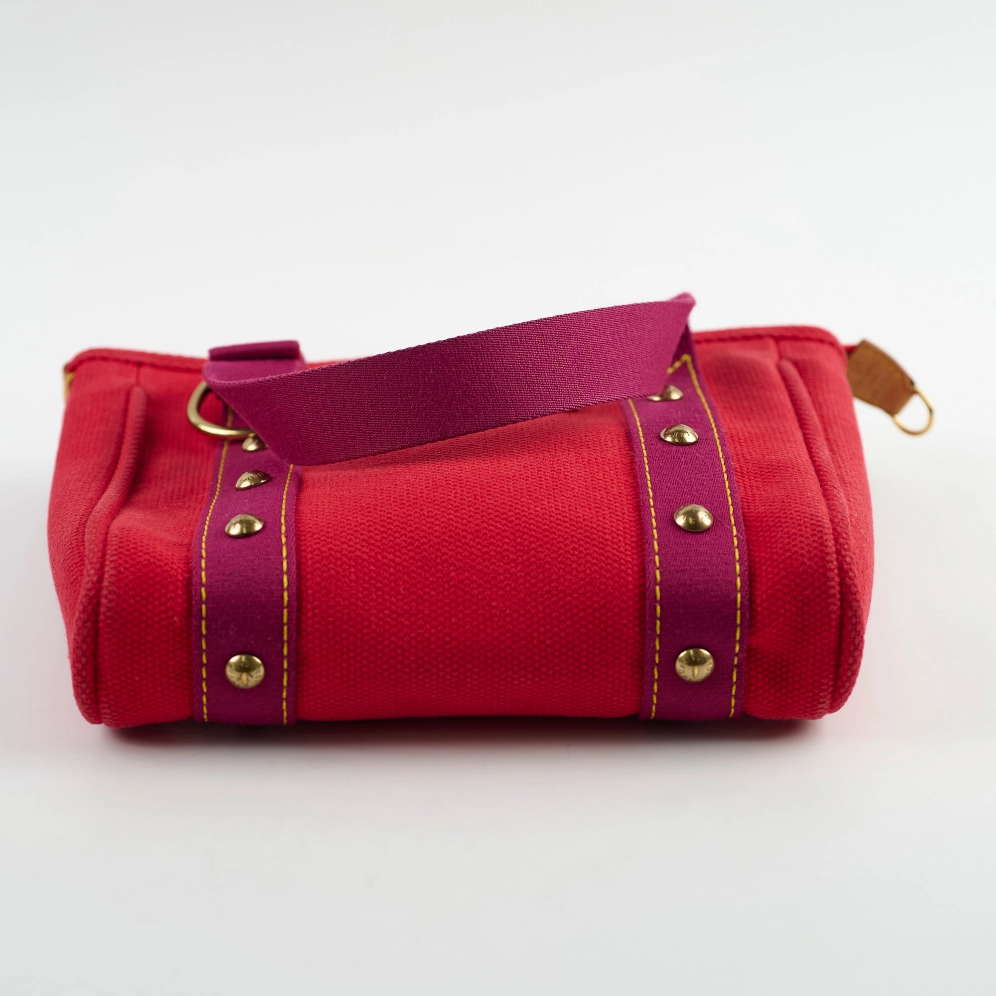 Louis Vuitton Canvas Tote Red