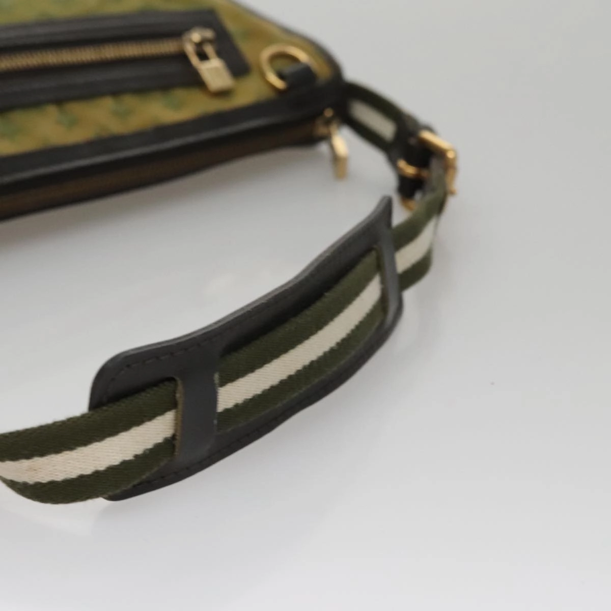 Louis Vuitton Catherine Khaki Canvas Shoulder Bag