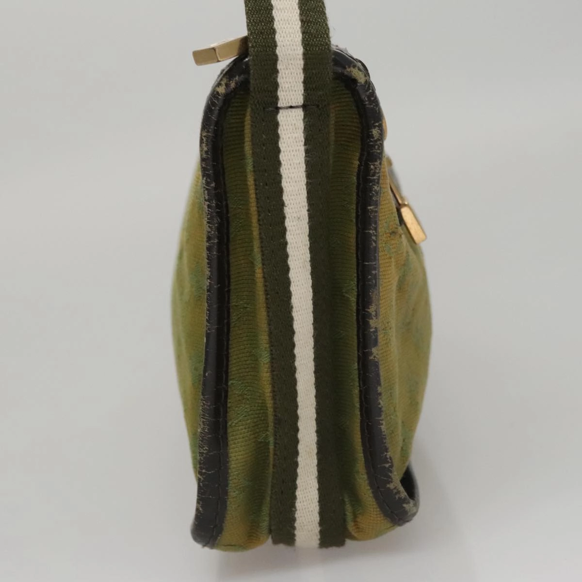 Louis Vuitton Catherine Khaki Canvas Shoulder Bag