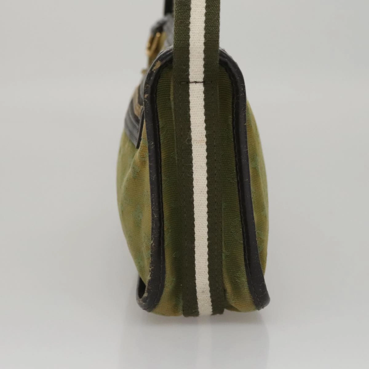 Louis Vuitton Catherine Khaki Canvas Shoulder Bag