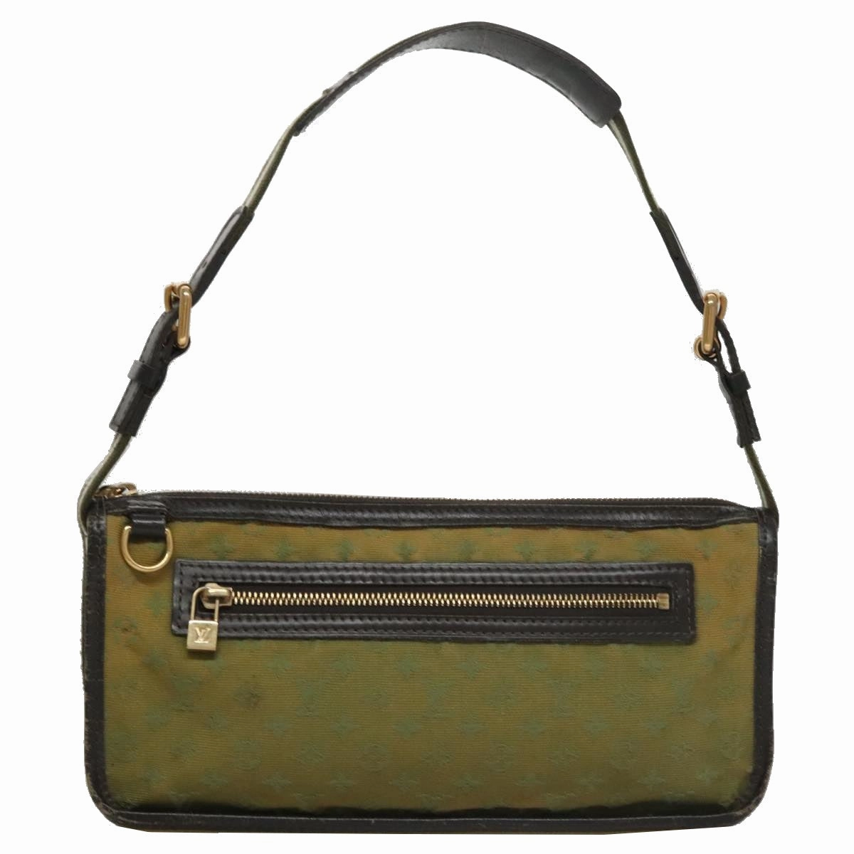 Louis Vuitton Catherine Khaki Canvas Shoulder Bag