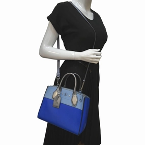 LOUIS VUITTON City Steamer Leather Shoulder Bag Tri Color